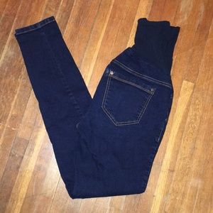 Indigo Blue XS Skinny Maternity Jeans